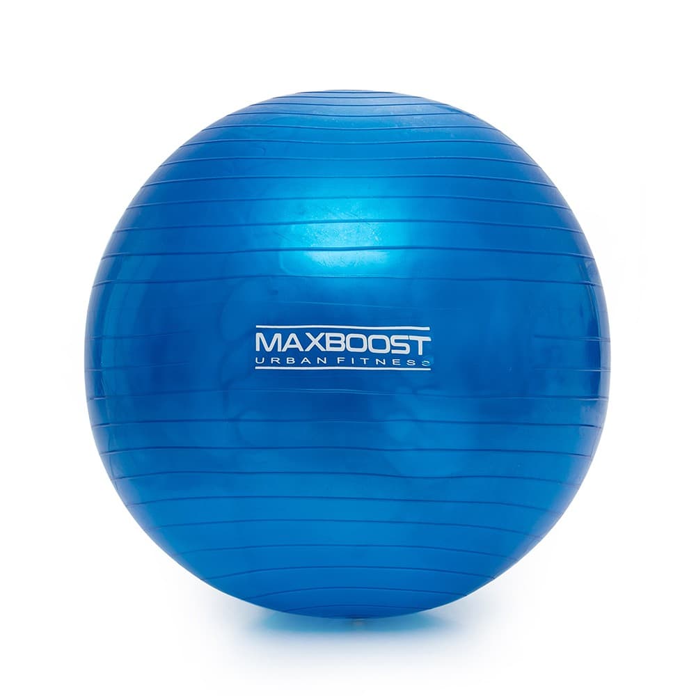 Bola de Pilates Maxboost 55cm Fitness Yoga Exercícios Equilíbrio e Fortalecimento Core Suporta até 200kg