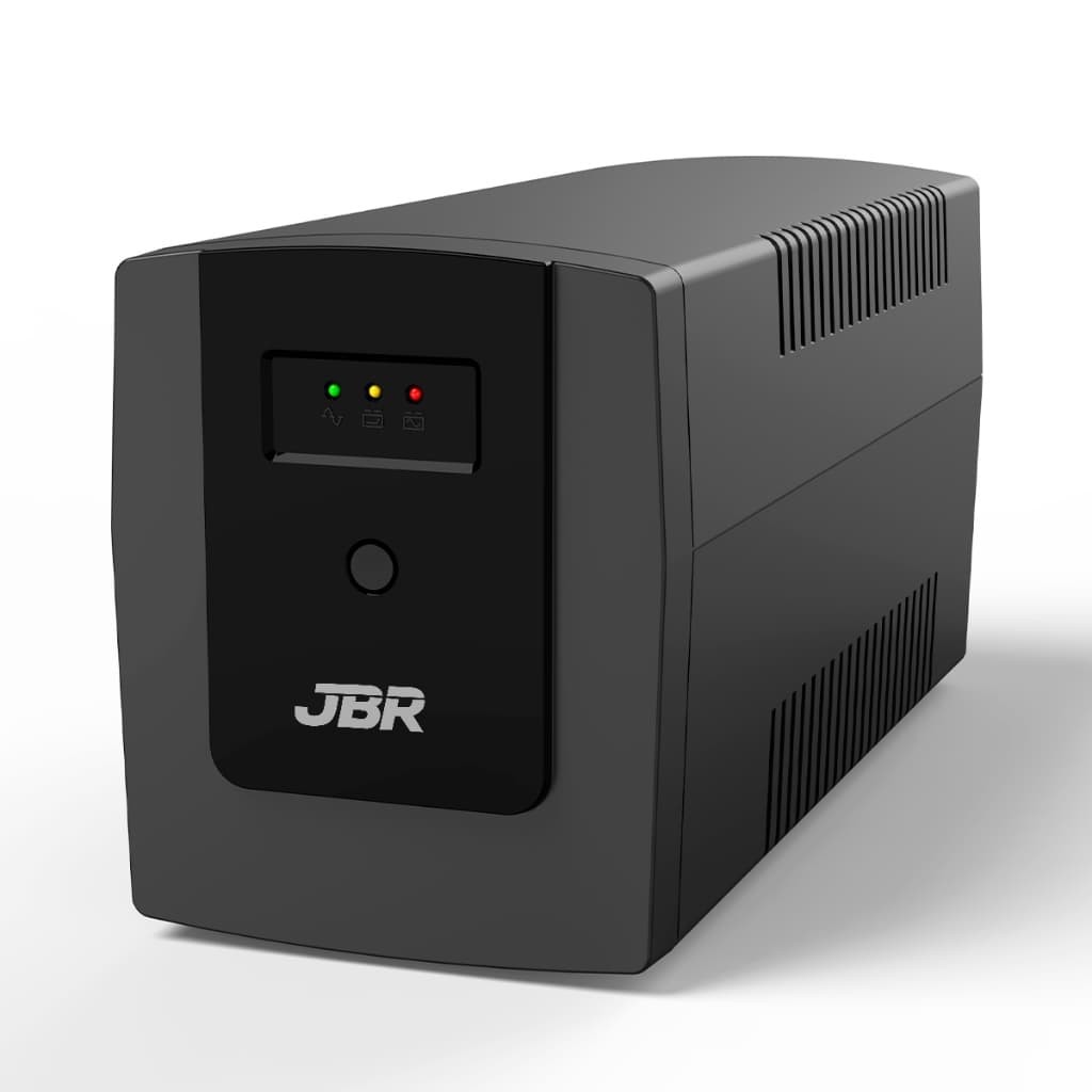 Nobreak JBR 600VA 300W Voltagem 120v, 220 ou Bivolt com 3 Tomadas