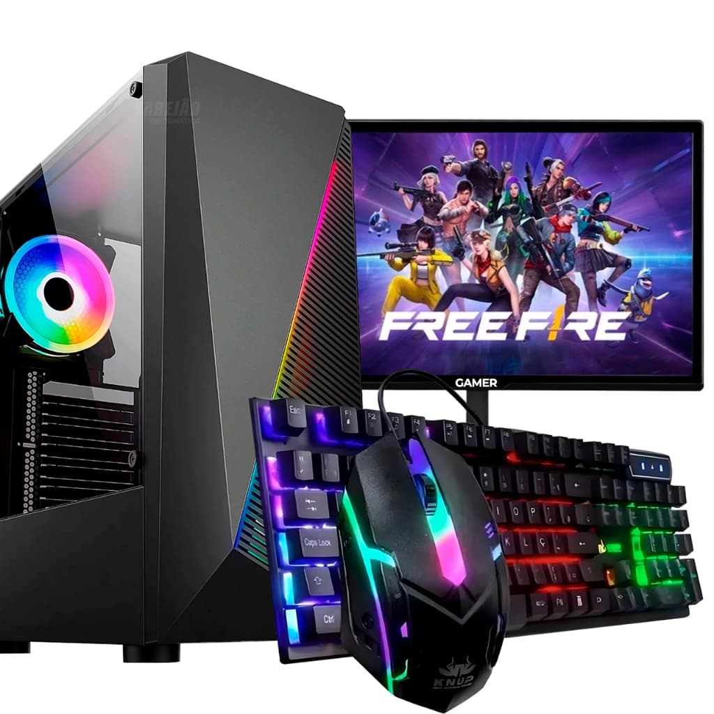 Computador Gamer I5 8gb Ssd 240gb + Wifi + GT 210 Nvidia