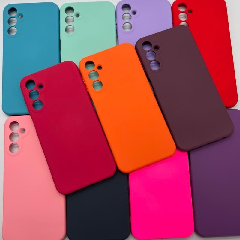 CAPA CAPINHA GALAXY S25 / S25 PLUS / S25 ULTRA SILICONE CASE MACIA AVELUDADA