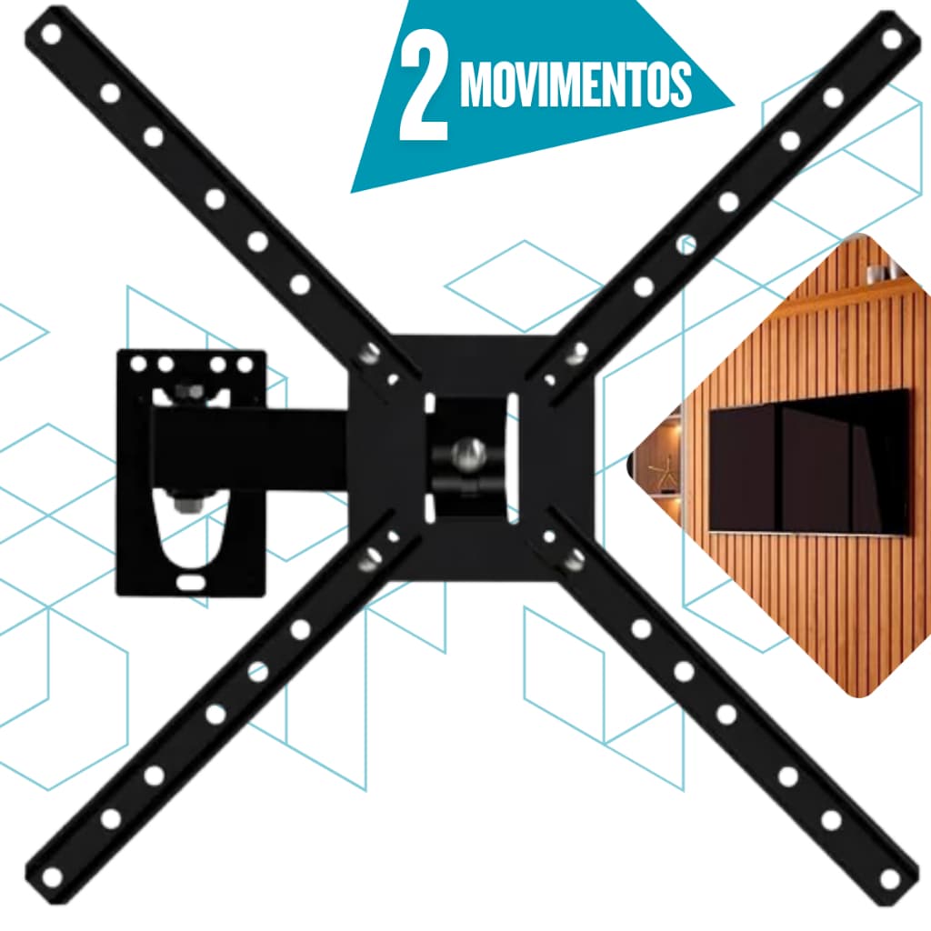 Suporte Articulado de Tv e Monitor 10 até 60 Polegadas led lcd plasma
