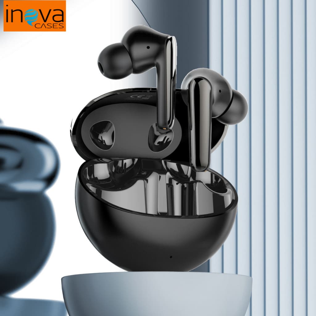 Inova fone de ouvido bluetooth sem fio Earbuds Stereo Surround Gaming Microfone Com Cancelamento De Ruído Sem Atraso
