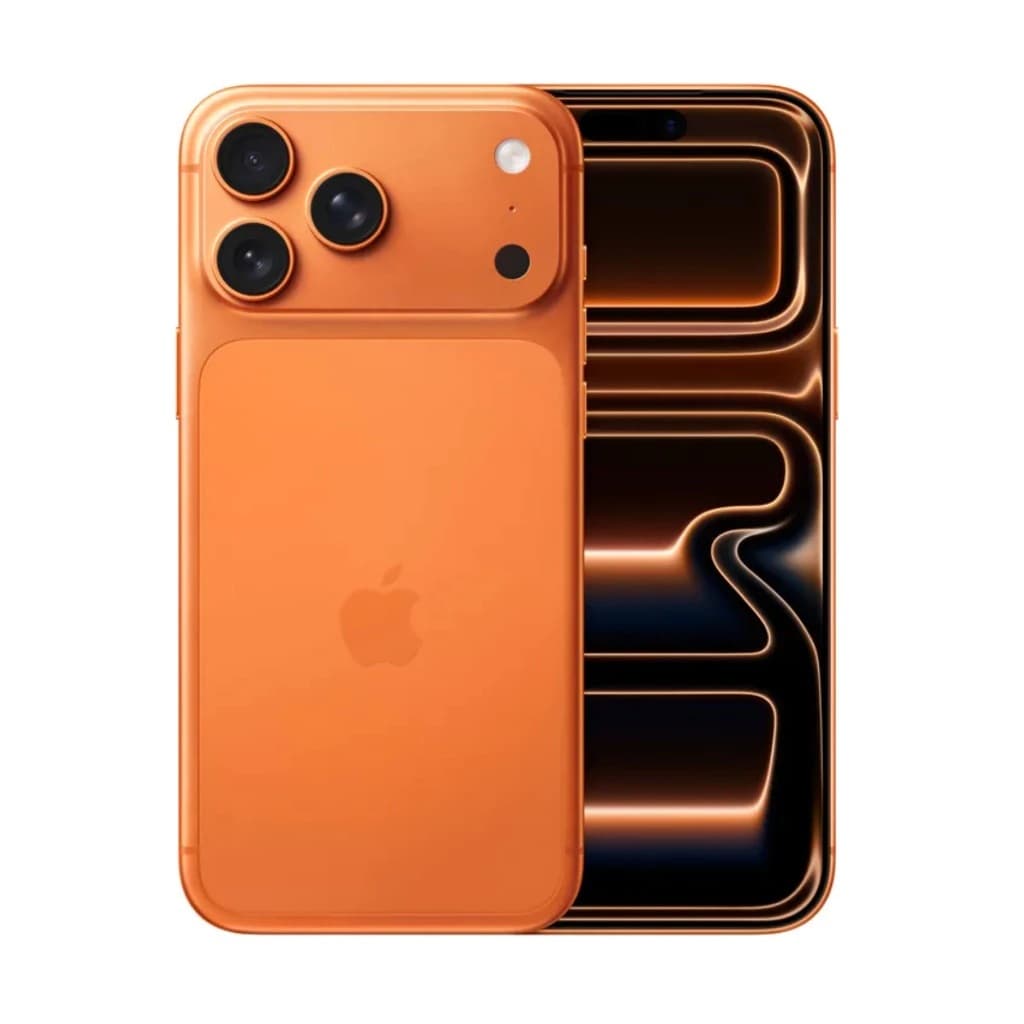 iPhone 17 Pro Max Laranja 256GB • 512GB • 1TB • Novo Original NF Lacrado