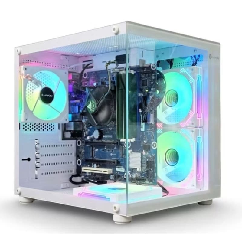 PC Gamer Intel i5 de 4a | RX 580 Opcional | Gabinete Aquário | Até 16Gb de RAM e 1Tb SSD