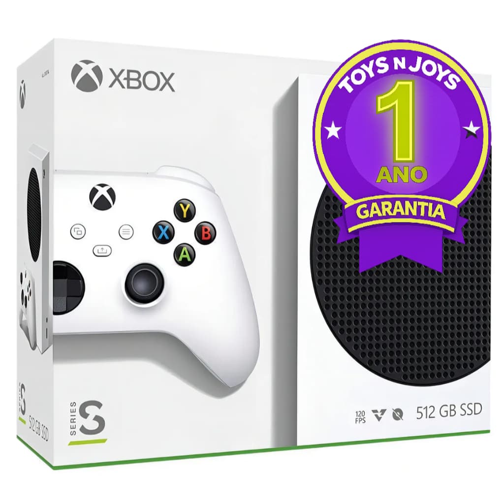 XBOX SERIES S 512GB SSD + 01 ANO DE GARANTIA + NOTA FISCAL