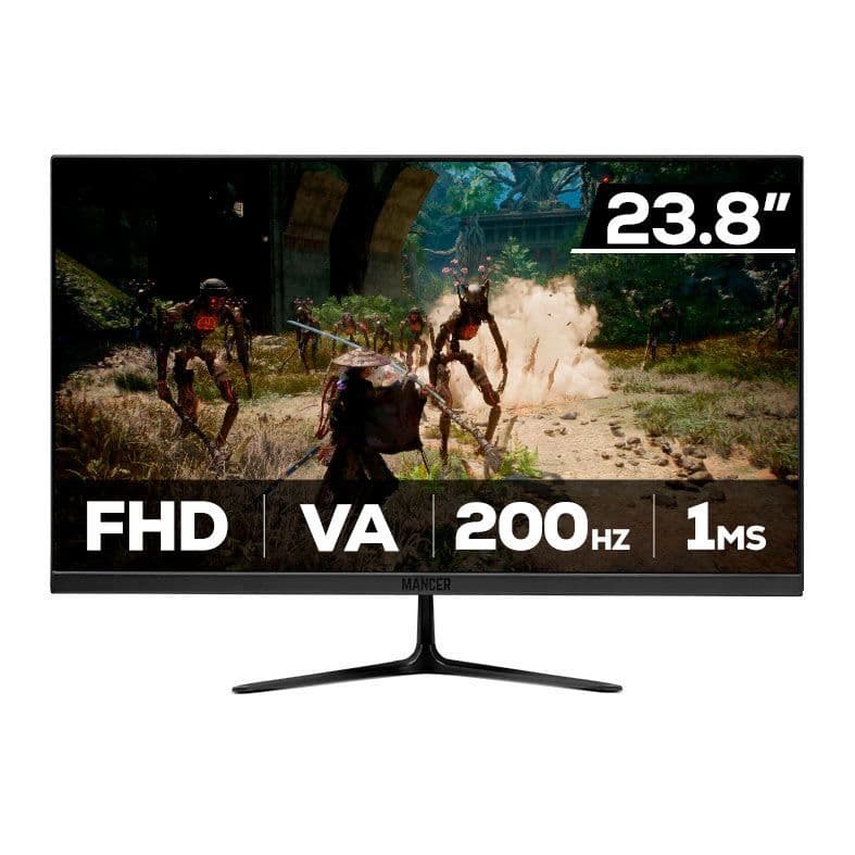 Monitor Gamer Mancer Horizon ZX201, 23.8 Pol, VA, FHD, 1ms, 200Hz, HDMI/DP, MCR-HZX201N24-BL1