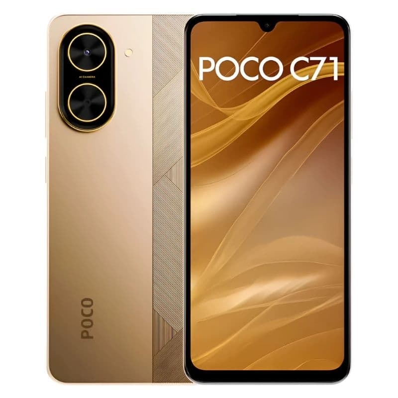 Celular Smartphone Xiaomi Poco C71 128GB / 64GB Dual Sim Global Global Original NF