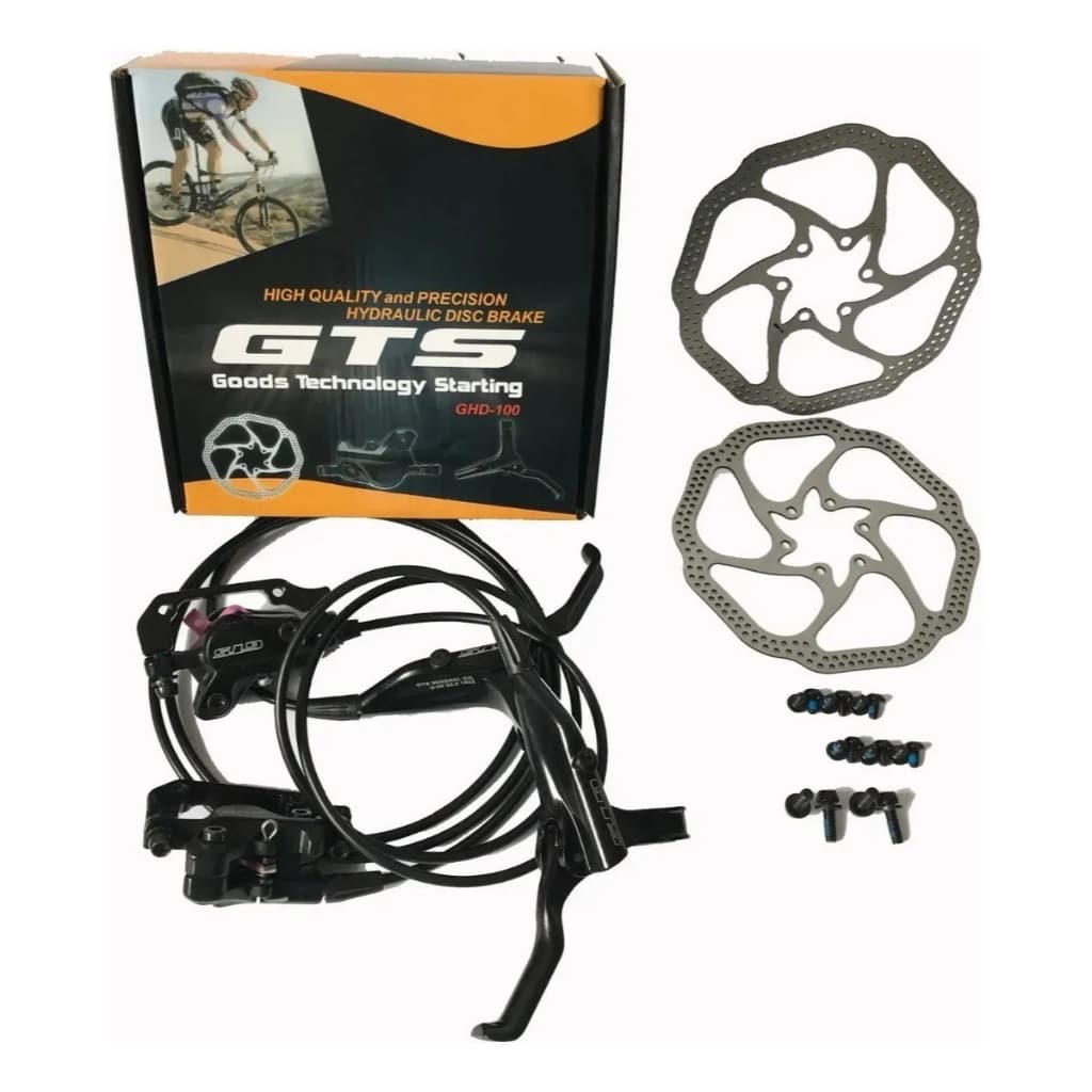 Freio Hidráulico Bike Bicicleta Mtb Disco 160mm GTS