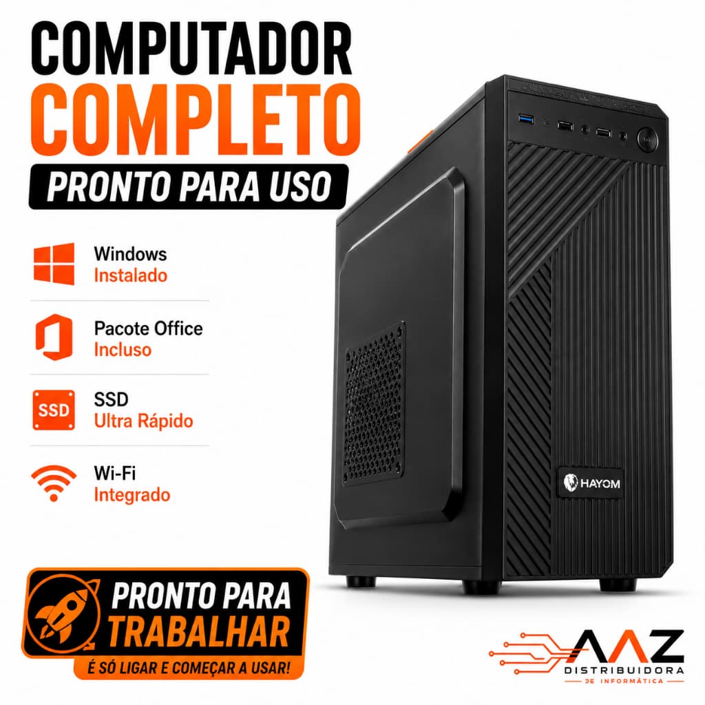 ⚡ Computador Intel I5 3470 SSD Ultra Rápido 16GB RAM Windows + Office Instalado