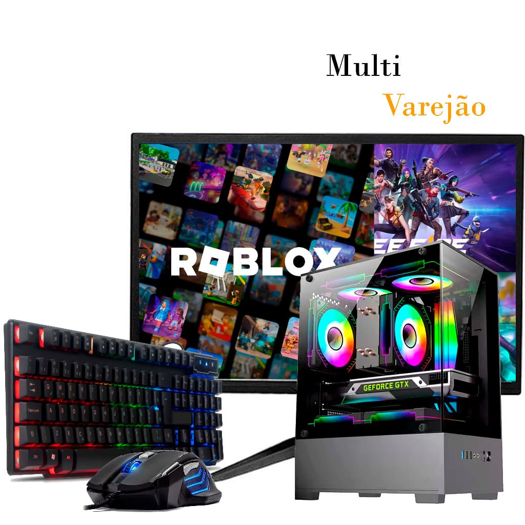 PC Gamer Completo, Intel Core i5, GT 210, 8GB de Ram, SSD 120GB, Monitor 15