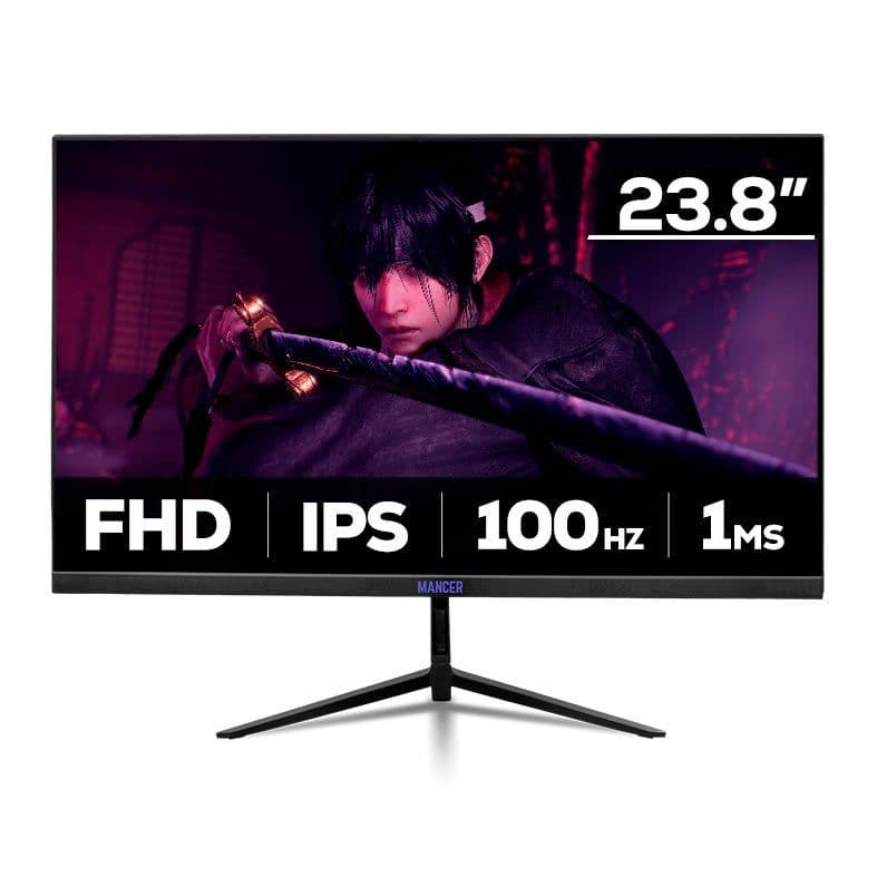 Monitor Gamer Mancer Horizon Z3, 23.8 Pol, IPS, FHD, 1ms, 100Hz, HDMI/VGA, MCR-HZ3N24-BL1