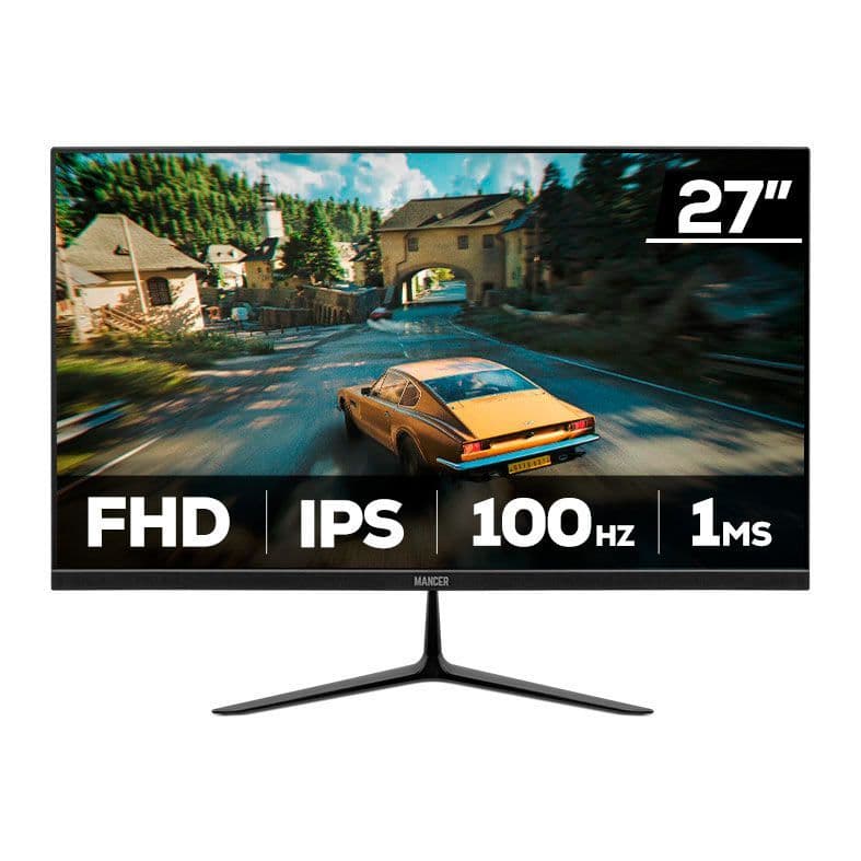 Monitor Gamer Mancer Horizon Z2S, 27 Pol, IPS, FHD, 1ms, 100Hz, HDMI/VGA, MCR-HZN27S-BL2