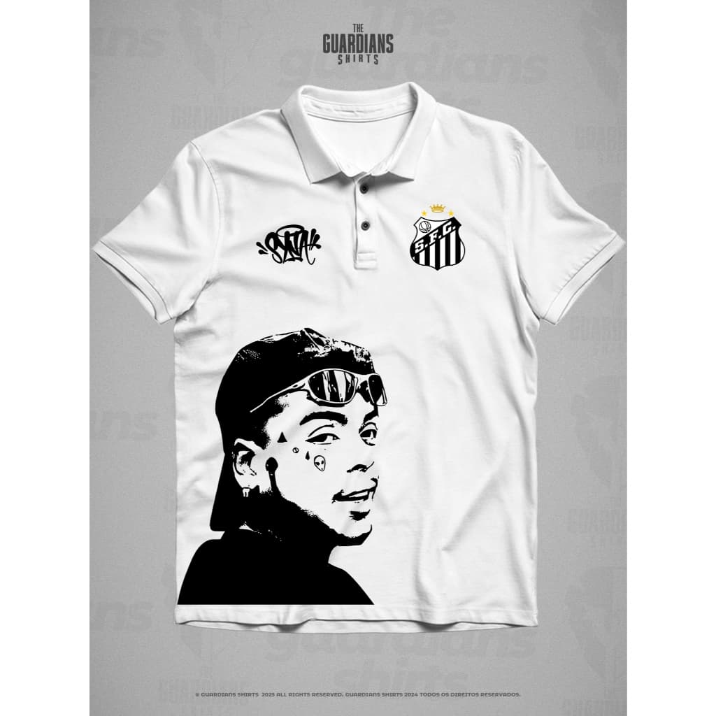 Camisa Polo Mc Kevin Santos Streetwear Malha Premium