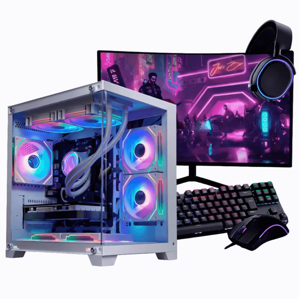 PC Gamer Completo Ryzen 5 5500, RX 7600, 16GB DDR4, SSD 500GB NVMe, 600W 80 Plus, PCITAL04-E