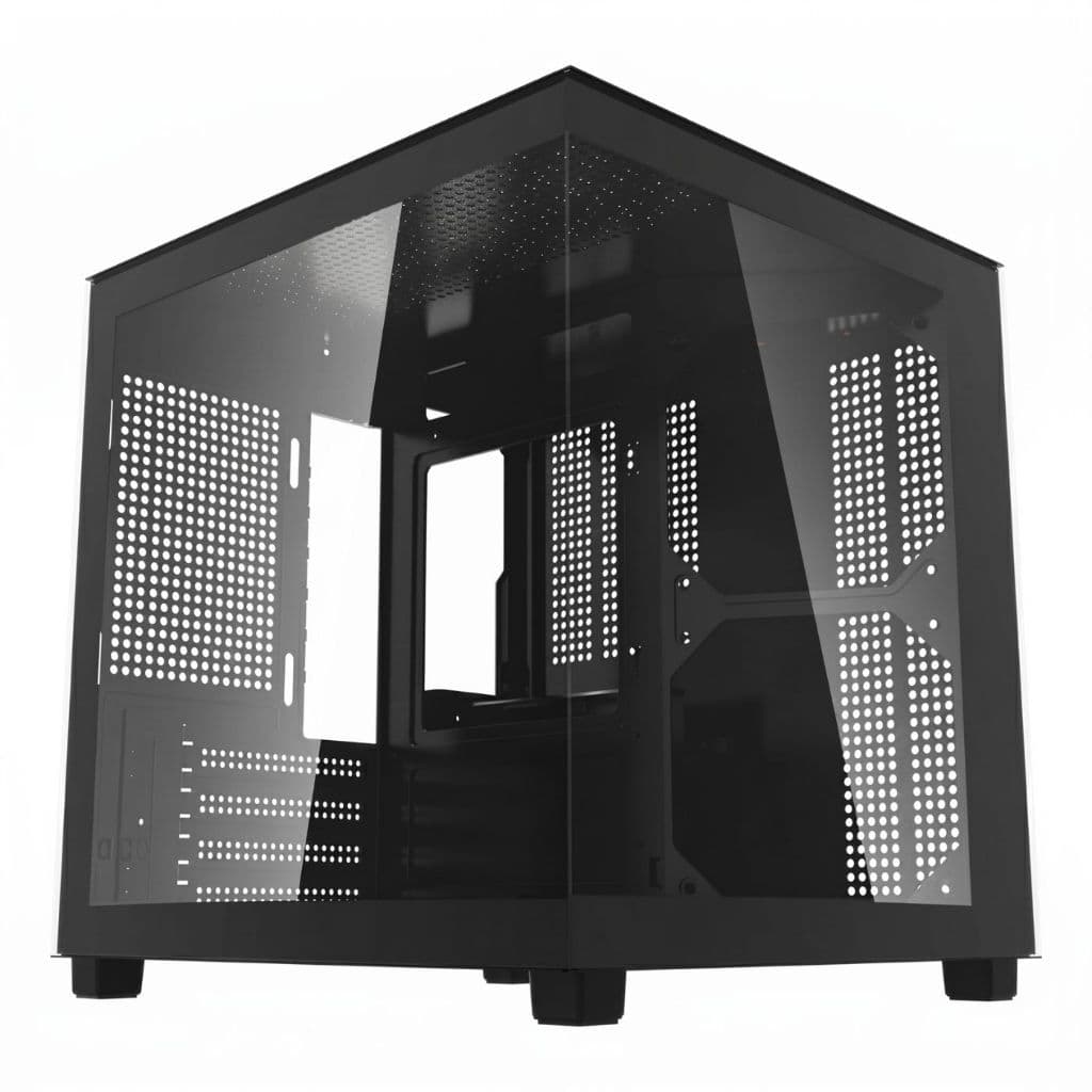 Gabinete PC AOC Compacto Aquário - Vidro Temperado, USB 3.0 para M-ATX e ITX