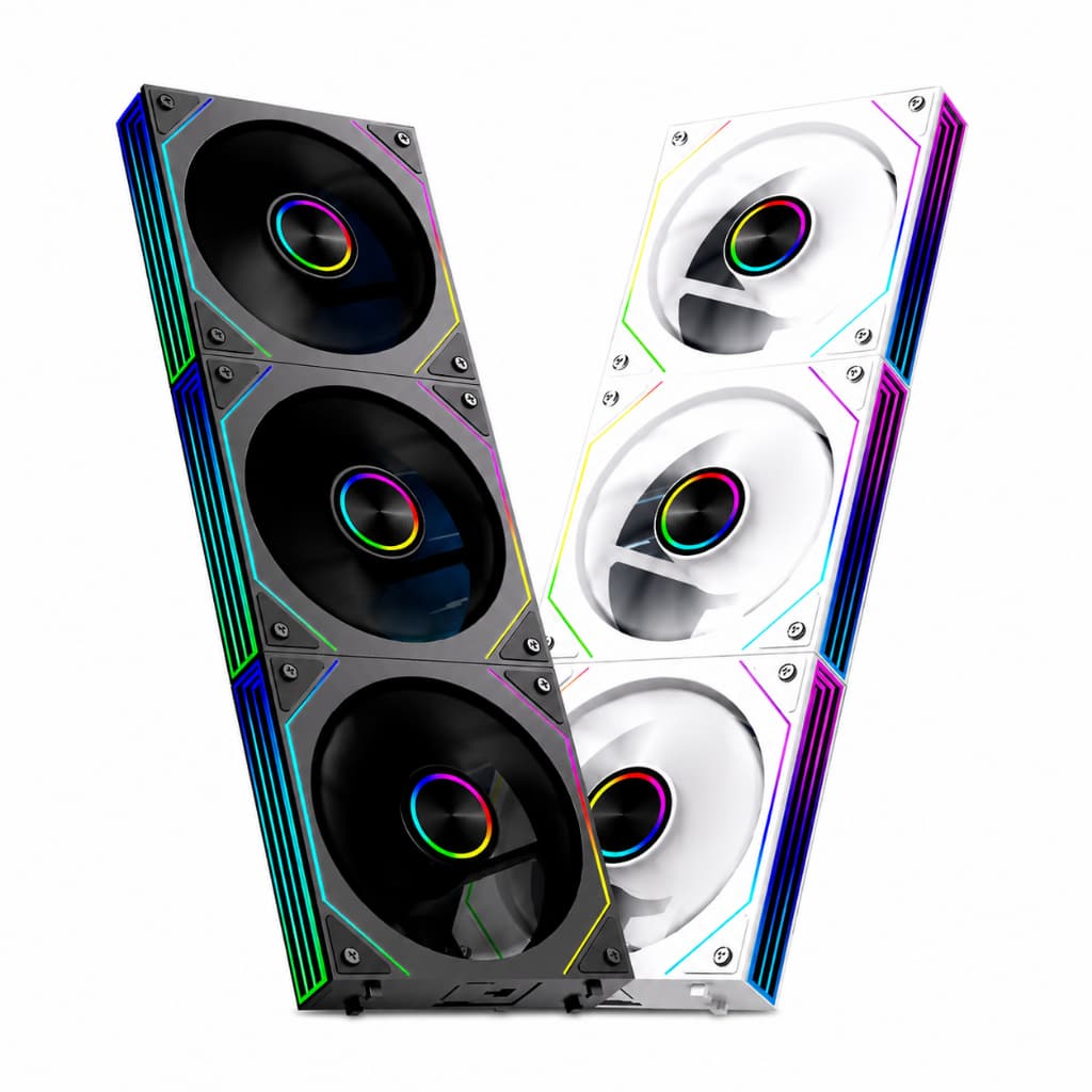 Kit 3 Cooler Fan Magnéticas Argb Prism Pro3 Pinos 5v