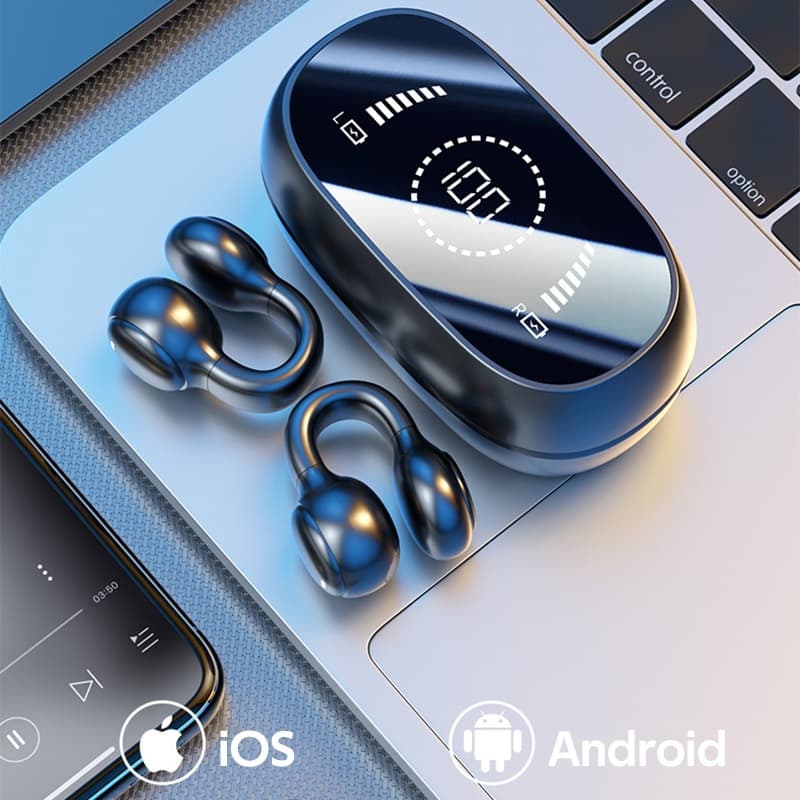 Fone de Ouvido Bluetooth Sem Fio Digital Alta Qualidade Intra Auricular-B4
