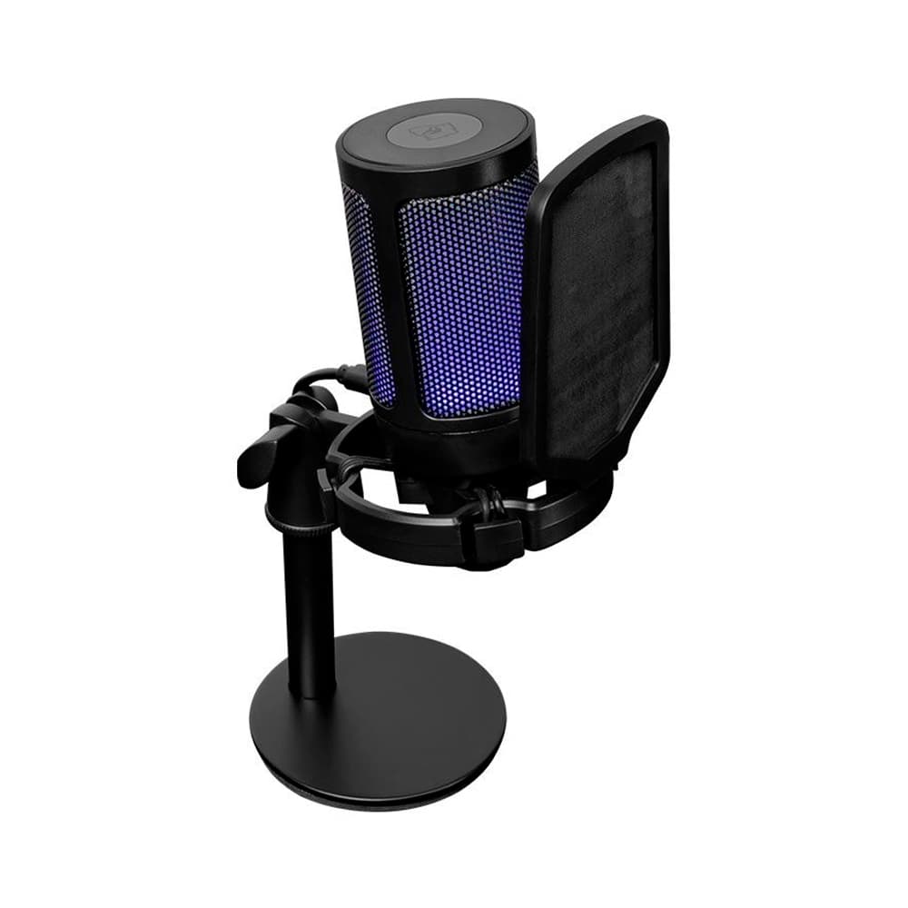 Microfone Mancer Horcrux V2 PFT, RGB, USB, Preto, MCR-HCRPFT-BL02