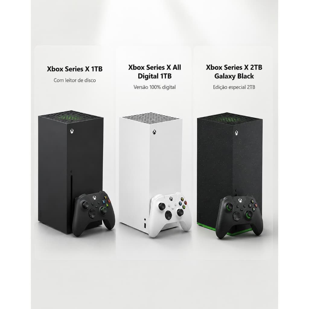 Lançamento  Xbox Series X 1TB   - NOVO, ORIGINAL, LACRADO! + NF
