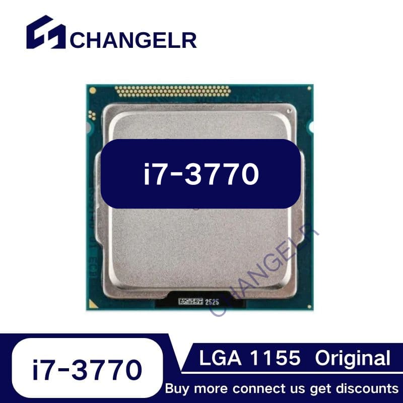 Processador Core i7-3770 i7 3770 3.4 GHz CPU Quad-De Oito Threads 8M 77W LGA 1155
