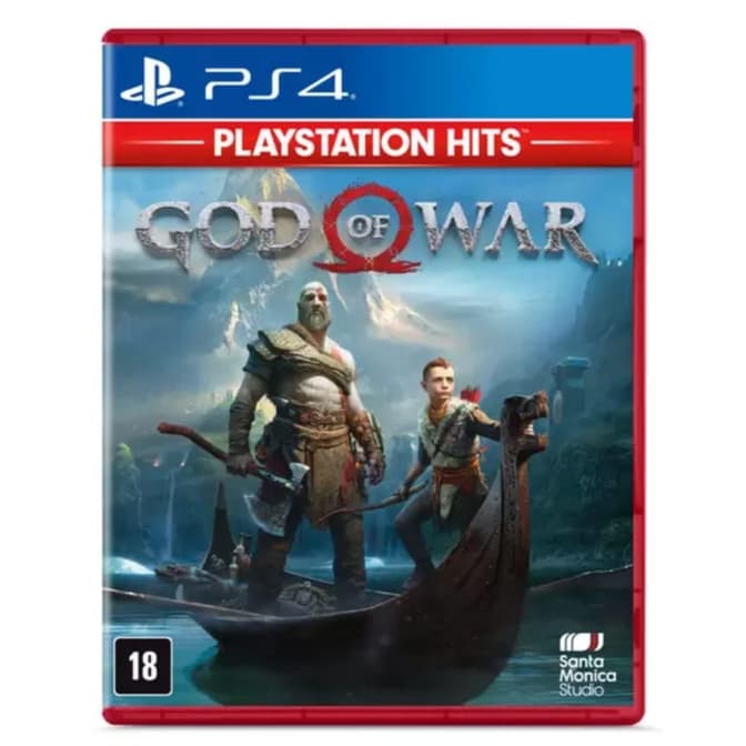 God Of War HITS Ps4 Mídia Física Lacrado
