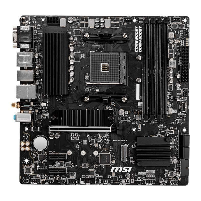 Placa Mae MSI B550M PRO-VDH WIFI DDR4 Socket AM4 Chipset AMD B550, B550M-PRO-VDH-WIFi