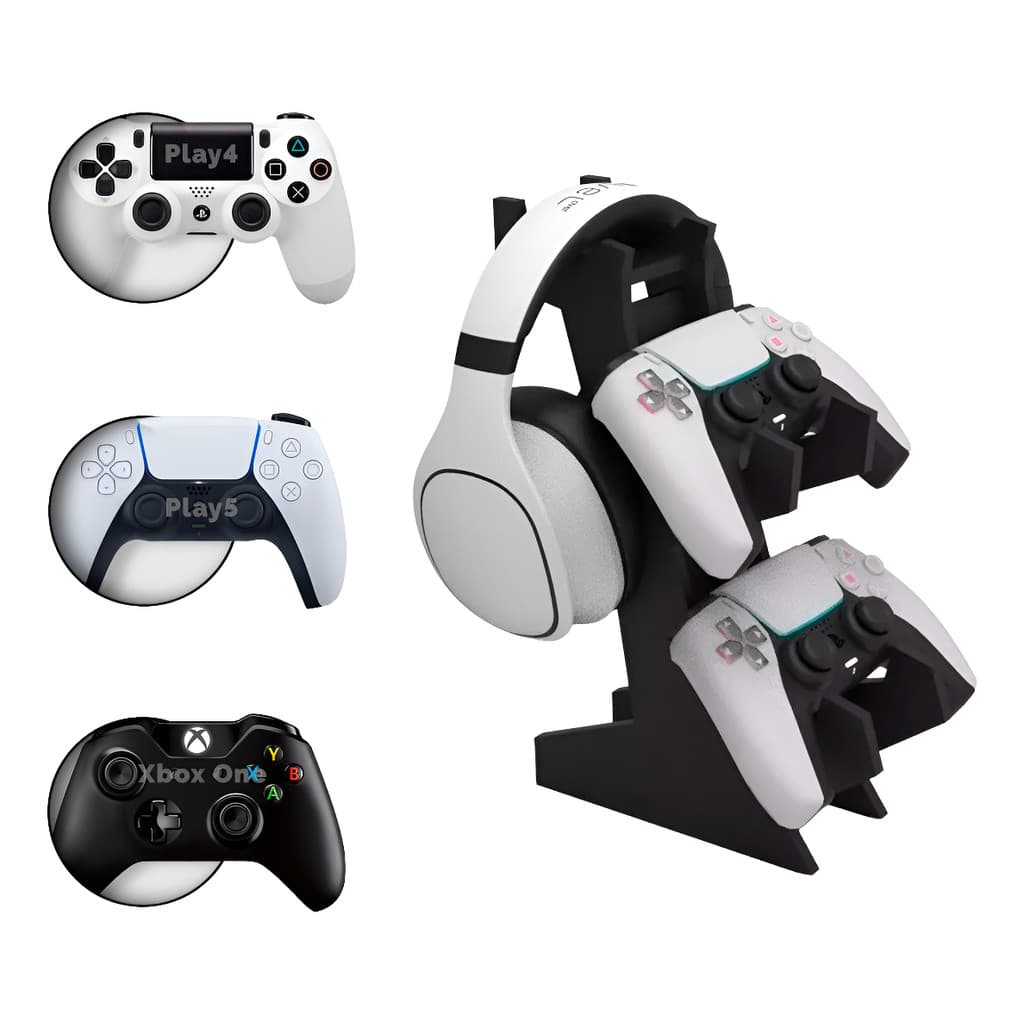 Suporte Para Controle Videogame PlayStation Ps5 Ps4 Xbox Series X/S One 360 Nintendo Envio Imediato