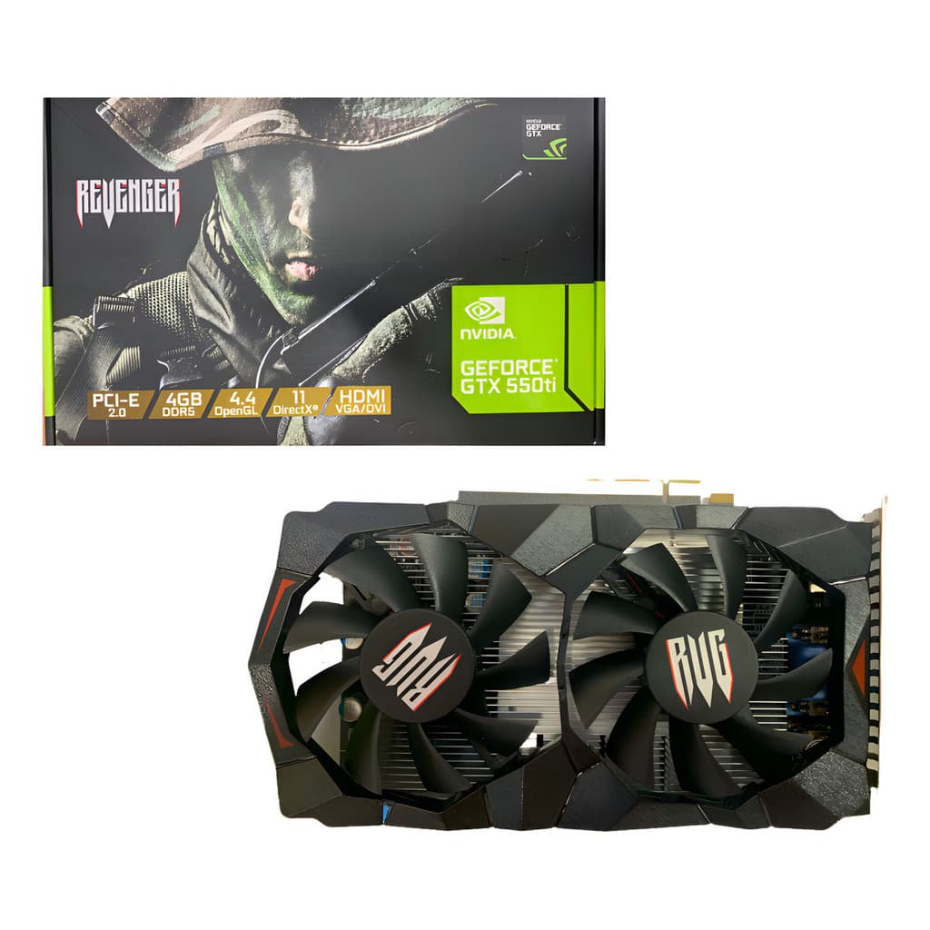 Placa De Vídeo Nvidia Geforce Gtx 550ti 4gb Ddr5 128bits