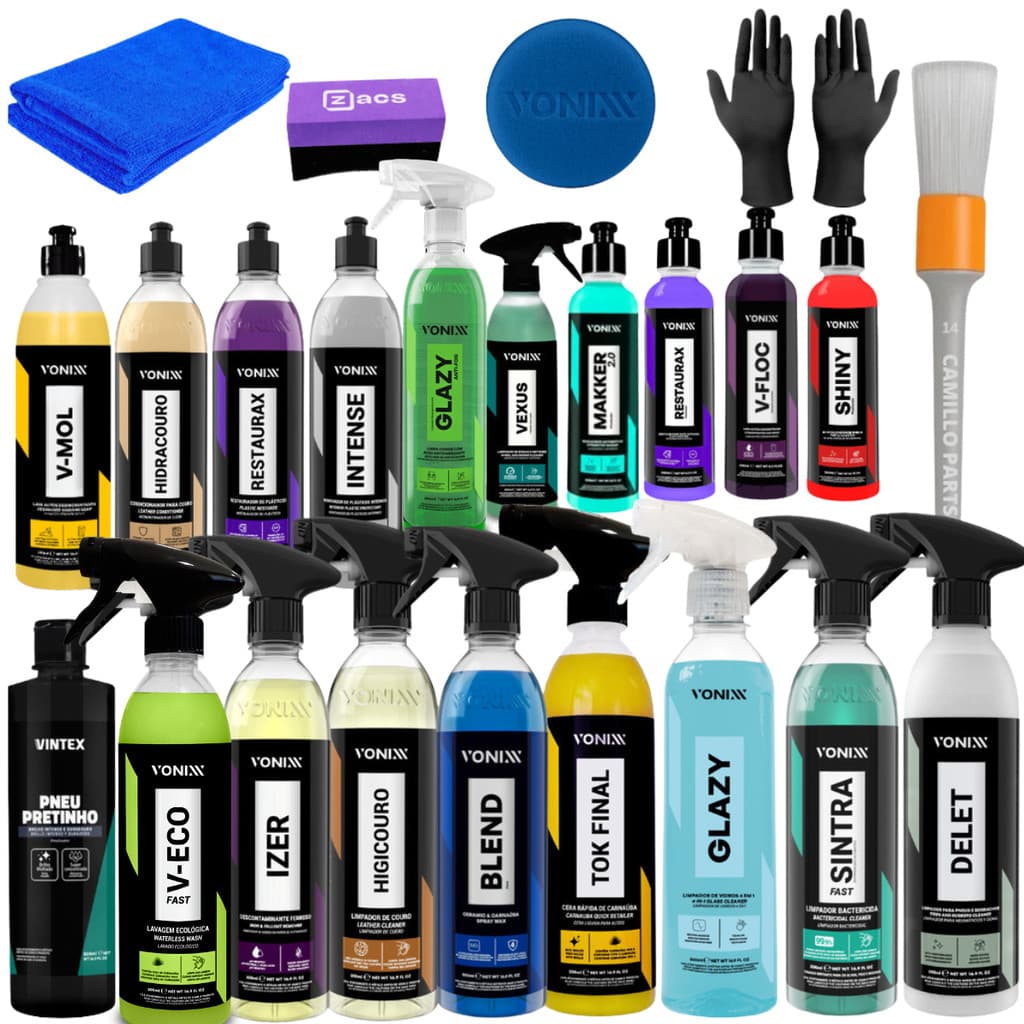 Monte Escolha seus Produtos Da Vonixx Restaurax Intense Lava Auto V Floc V Mol Blend 500ml