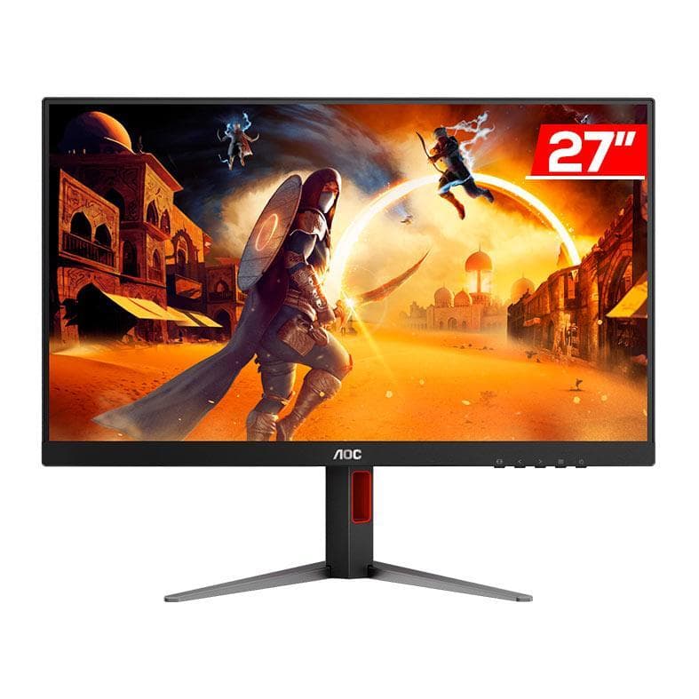 Monitor Gamer AOC Agon Quad 27, 27 Pol, IPS, QHD, 0.5ms, 180Hz, G-Sync, HDMI/DP, Q27G4F