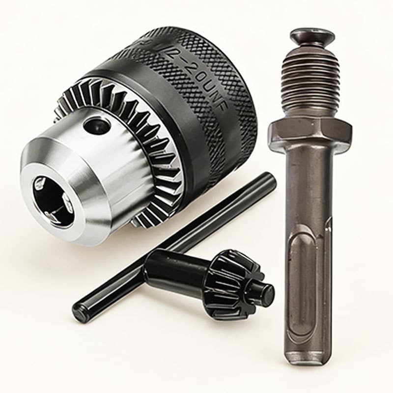 Adaptador SDS Plus para Mandril Furadeira 1/2 | Engate Rápido para Martelos e Ferramentas Elétricas