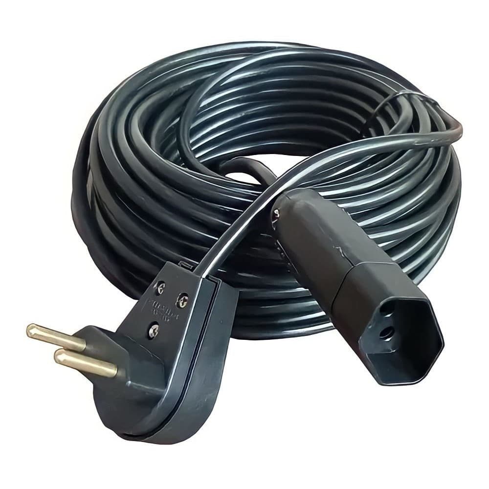 Extensão Elétrica 30 Metros 20A Cabo PP 2x1,0 Reforçada