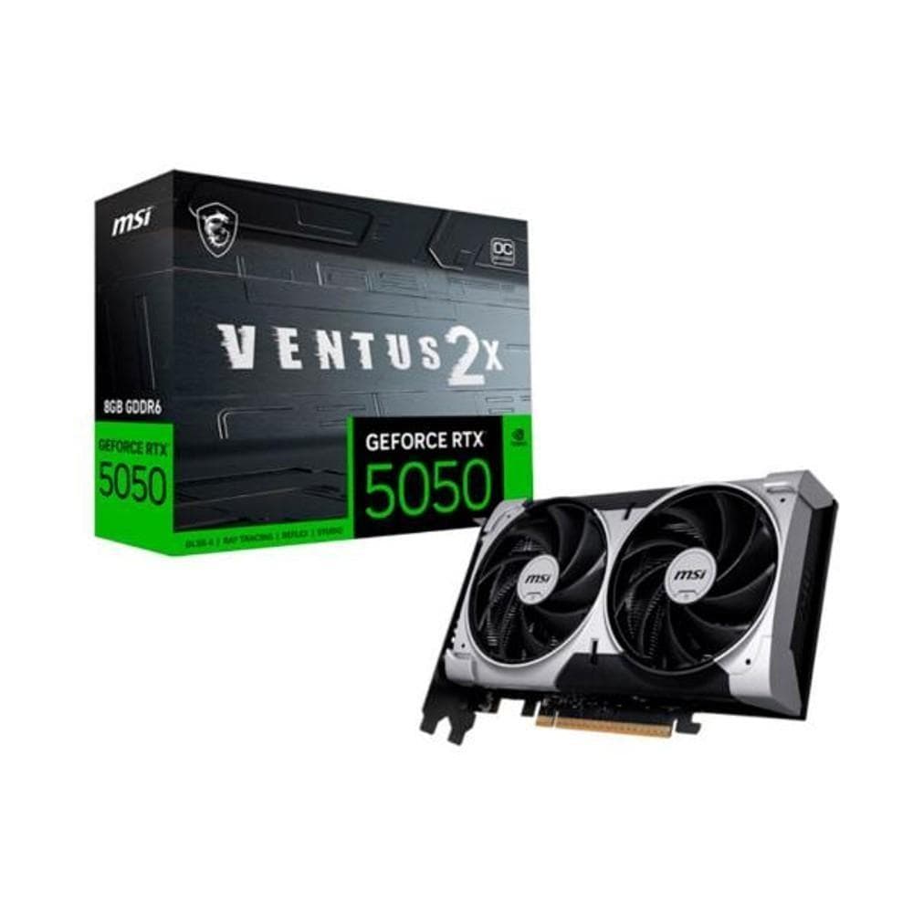 PLACA DE VIDEO MSI RTX 5050 8GB GDDR6 128BITS 912-V538-010