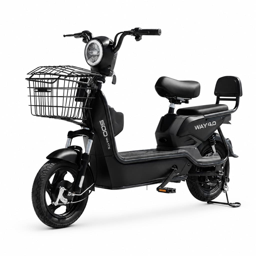 Bicicleta Elétrica Scooter Mova Way 4.0 500w 48v Lítio