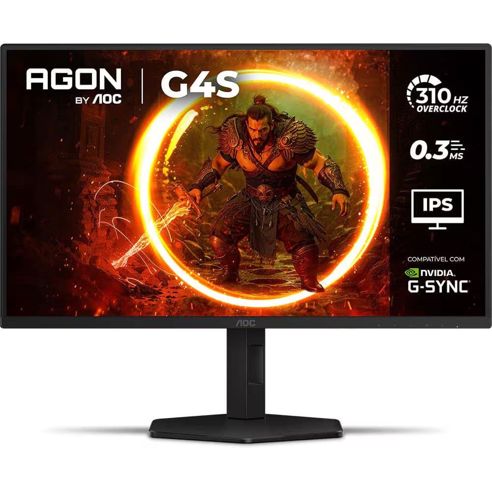 Monitor Gamer AOC 25G4S/P/57 310HZ/0,3MS/24,5